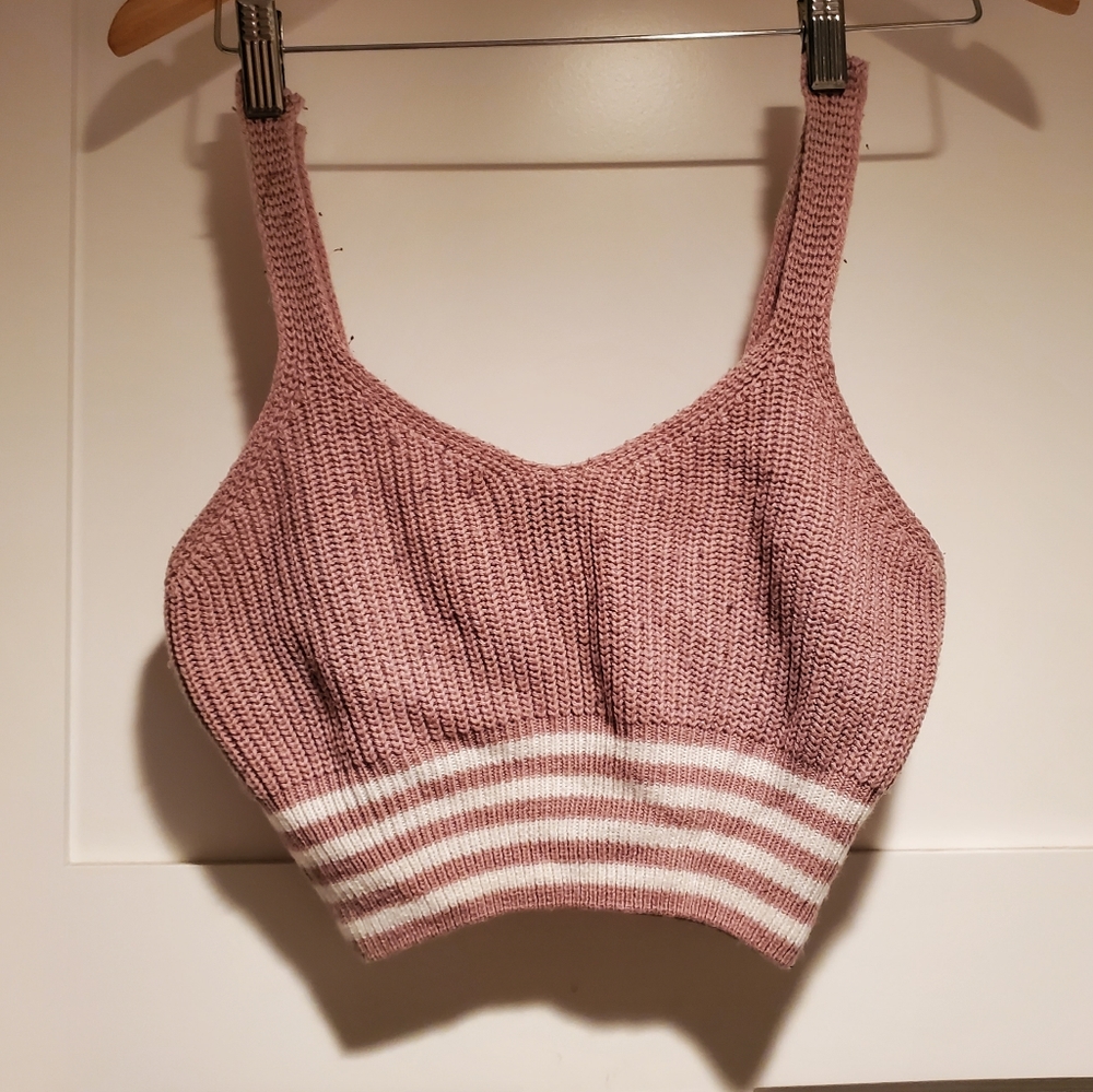 Crochet crop top